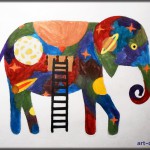 "Слон". Автор - Люба, 12 лет.
