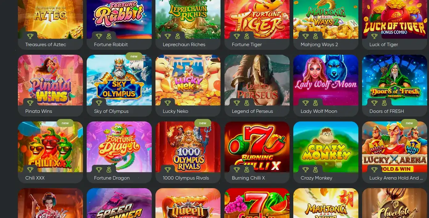 Официальный сайт Магнет казино — интерфейс и игровые слоты